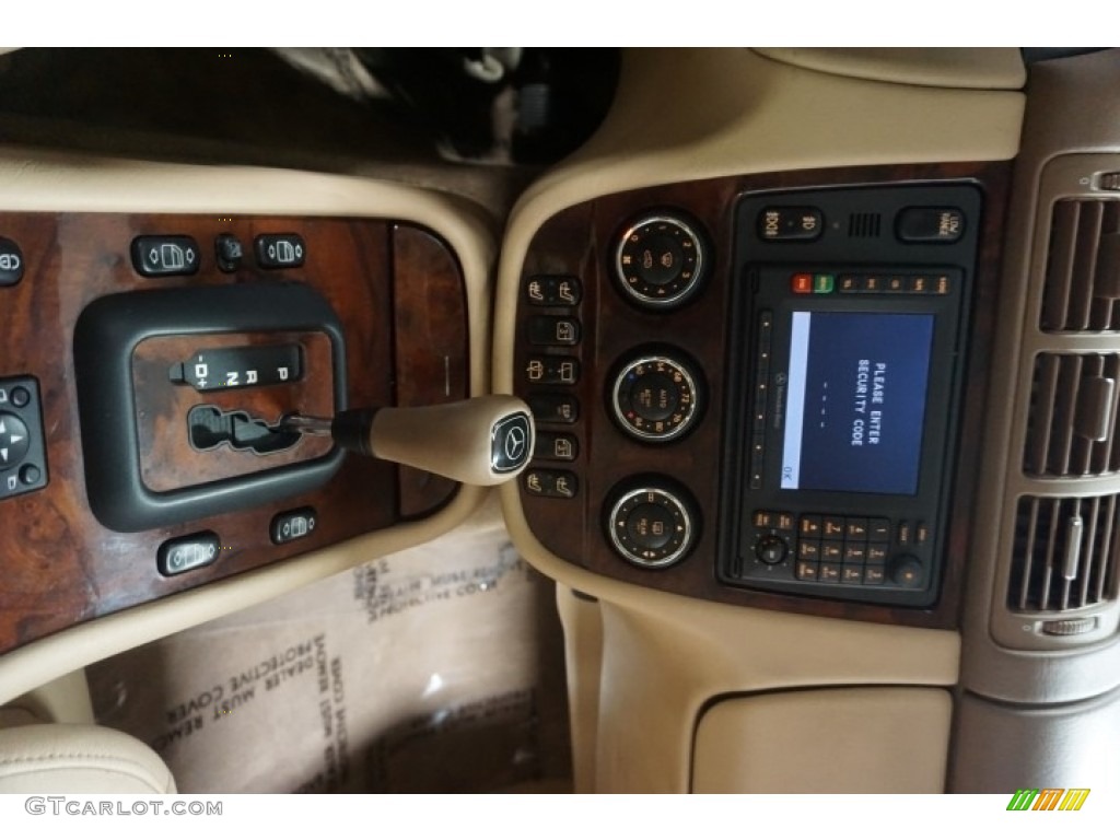 2003 ML 320 4Matic - Black Opal Metallic / Java photo #36