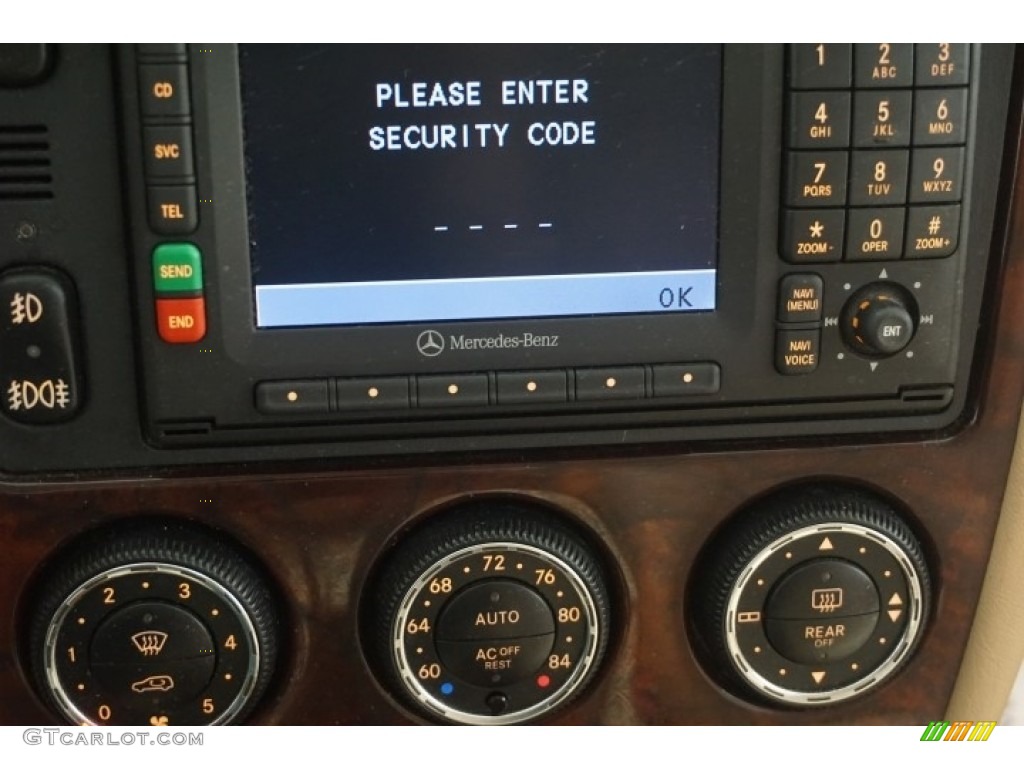 2003 ML 320 4Matic - Black Opal Metallic / Java photo #39