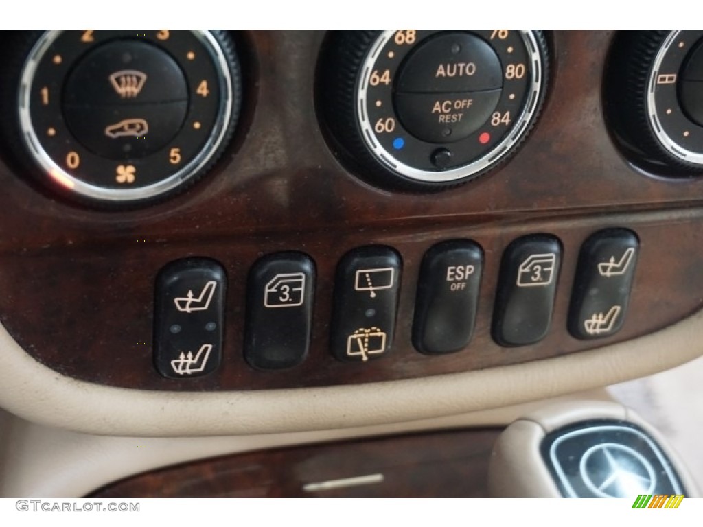 2003 ML 320 4Matic - Black Opal Metallic / Java photo #42