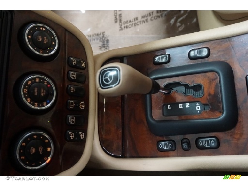 2003 ML 320 4Matic - Black Opal Metallic / Java photo #43