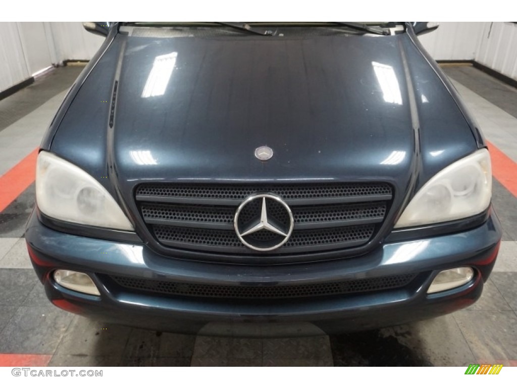 2003 ML 320 4Matic - Black Opal Metallic / Java photo #60