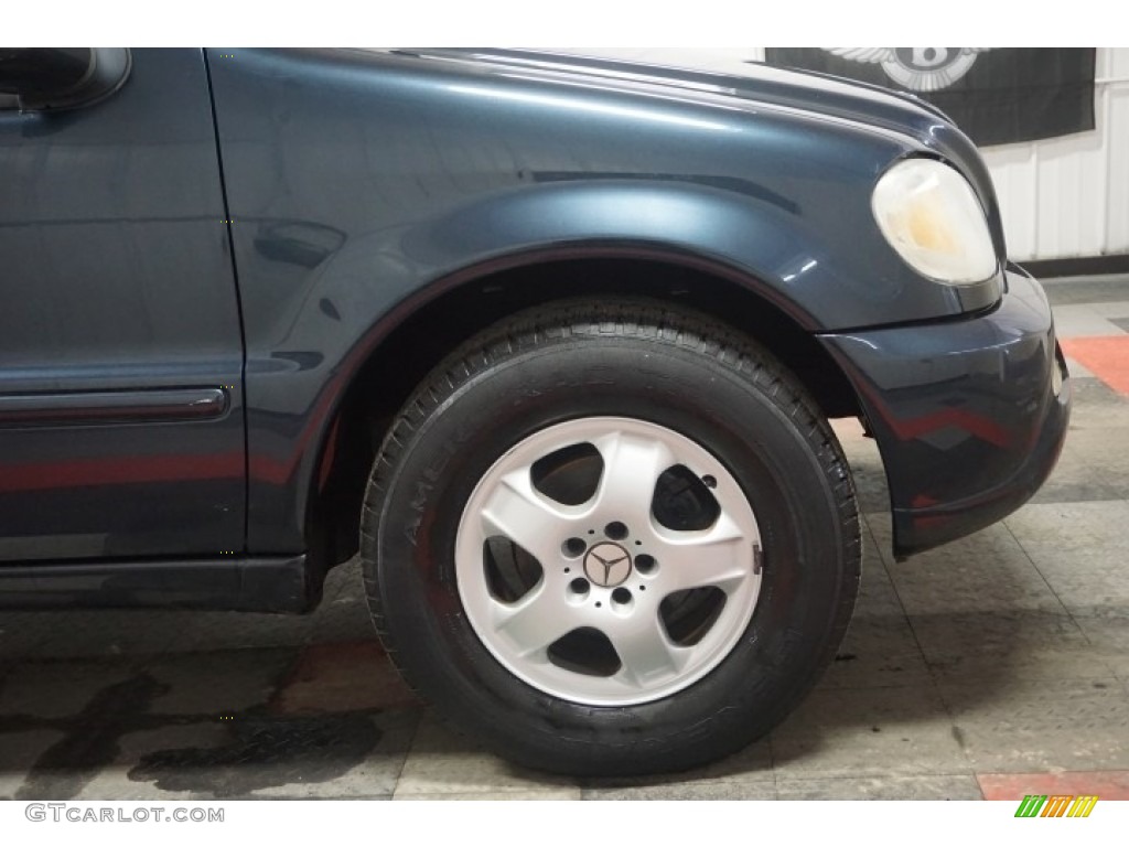 2003 ML 320 4Matic - Black Opal Metallic / Java photo #61