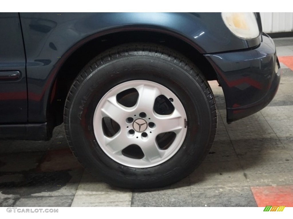 2003 ML 320 4Matic - Black Opal Metallic / Java photo #62