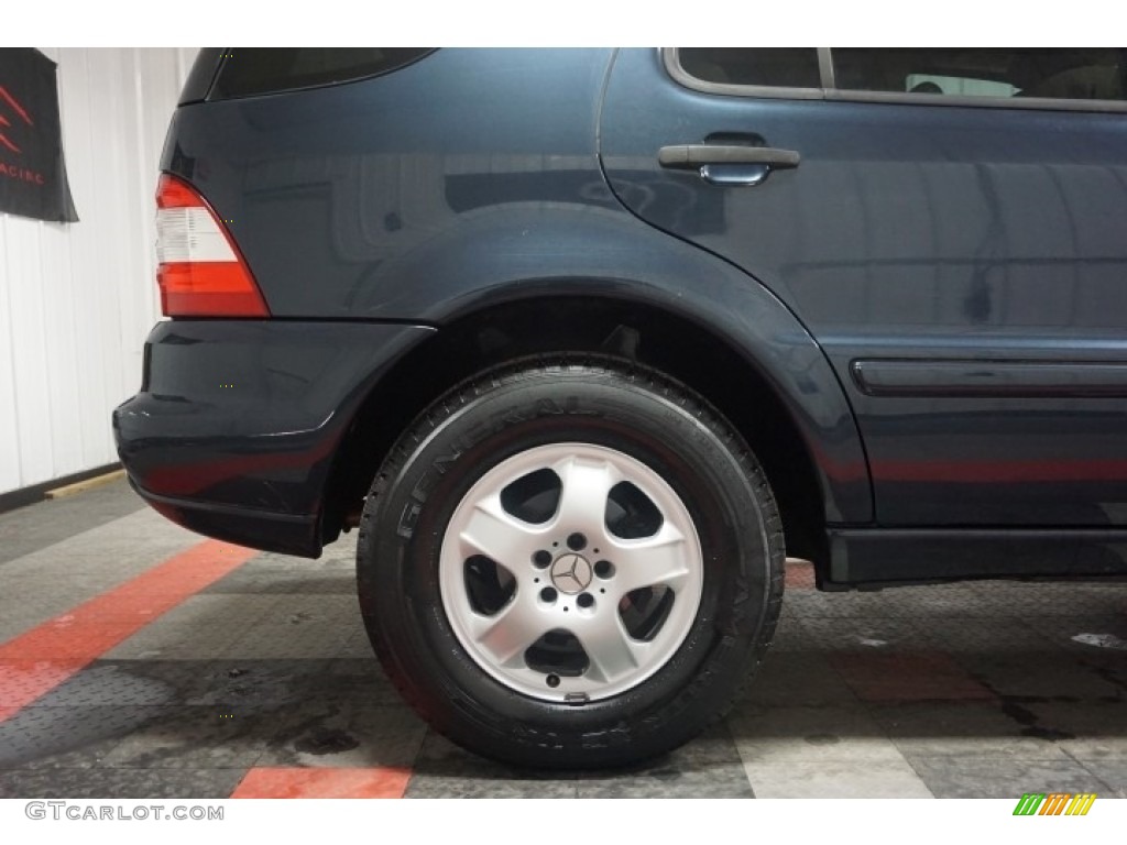 2003 ML 320 4Matic - Black Opal Metallic / Java photo #68