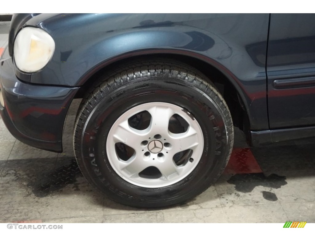 2003 ML 320 4Matic - Black Opal Metallic / Java photo #84