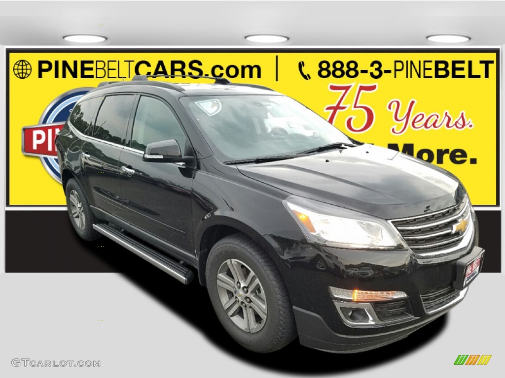 Mosaic Black Metallic Chevrolet Traverse