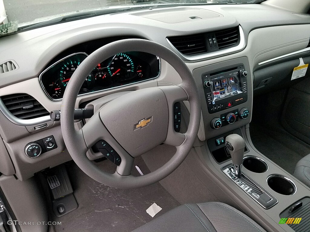 Dark Titanium/Light Titanium Interior 2017 Chevrolet Traverse LS Photo #114641409