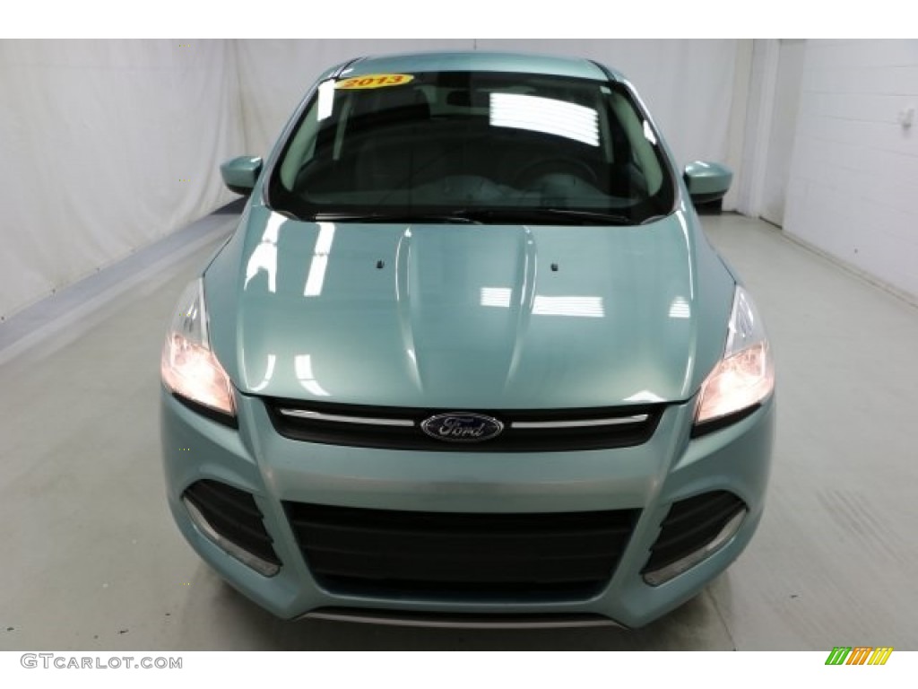 2013 Escape SE 1.6L EcoBoost 4WD - Frosted Glass Metallic / Charcoal Black photo #21