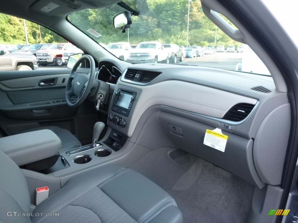 Dark Titanium/Light Titanium Interior 2017 Chevrolet Traverse LS AWD Photo #114646495