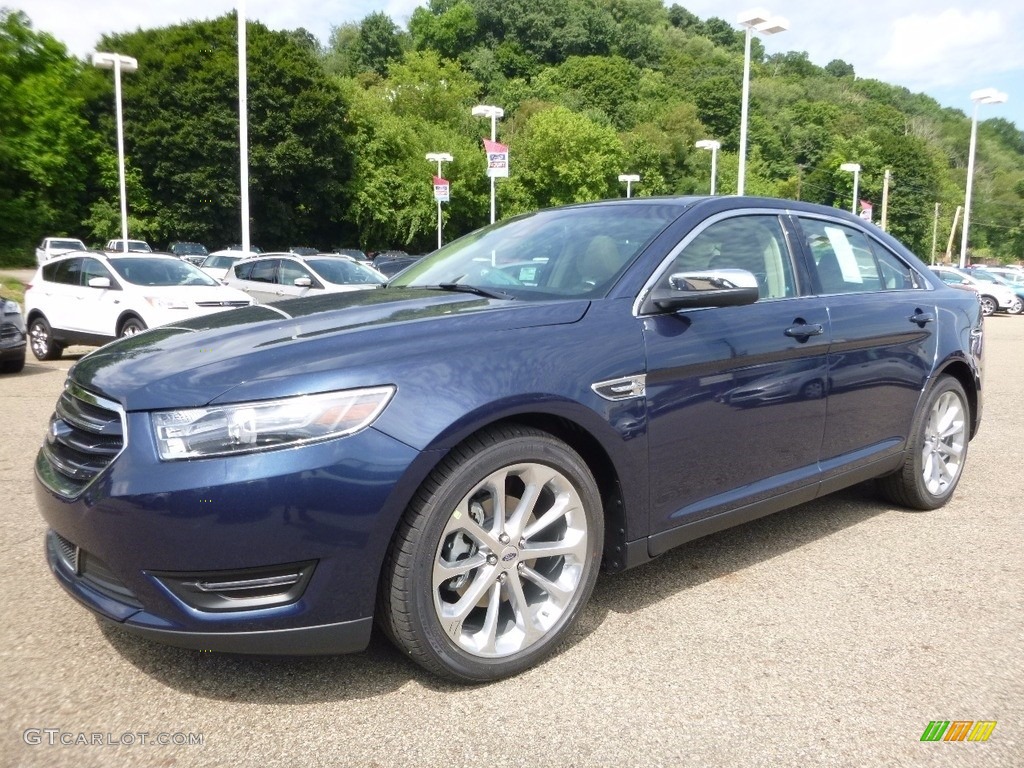 2016 Taurus Limited AWD - Blue Jeans / Dune photo #6