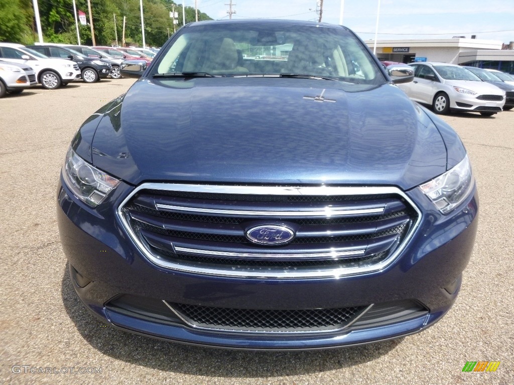 2016 Taurus Limited AWD - Blue Jeans / Dune photo #7