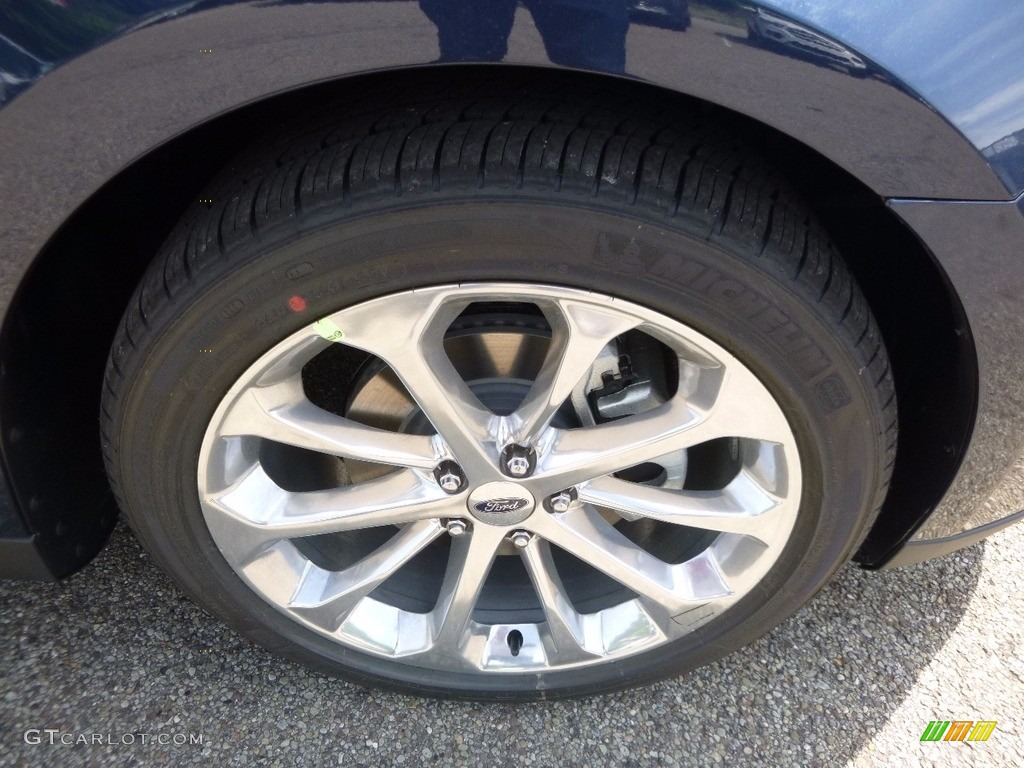 2016 Taurus Limited AWD - Blue Jeans / Dune photo #9