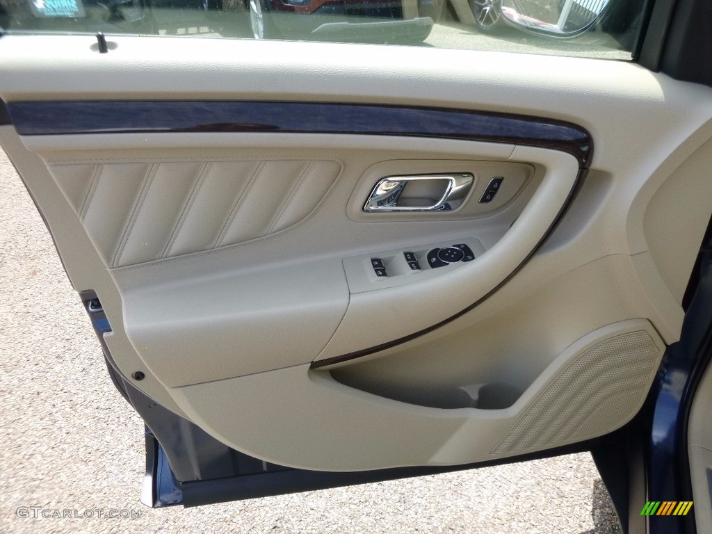 2016 Taurus Limited AWD - Blue Jeans / Dune photo #13