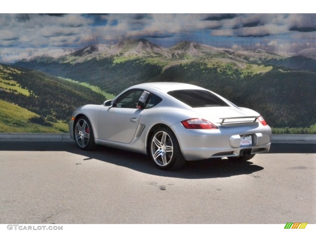 2008 Cayman S - Arctic Silver Metallic / Black photo #7