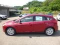 Ruby Red - Focus Titanium Hatch Photo No. 5