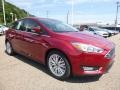Ruby Red - Focus Titanium Hatch Photo No. 8