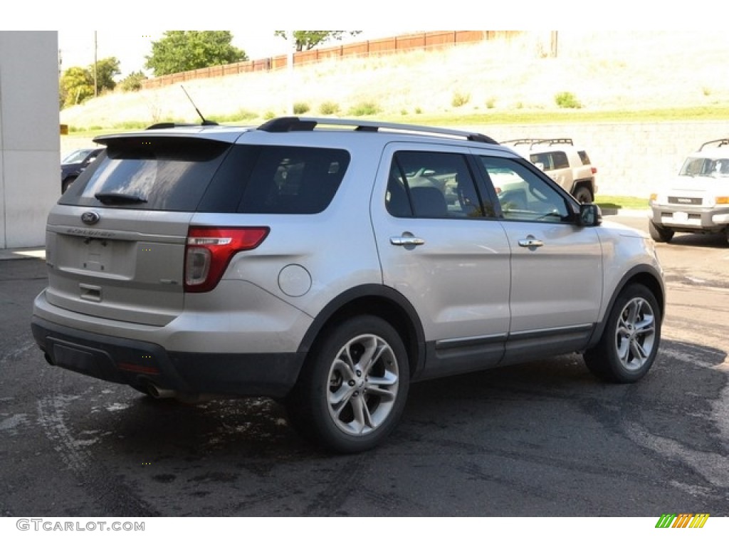 2015 Explorer Limited 4WD - Ingot Silver / Charcoal Black photo #2