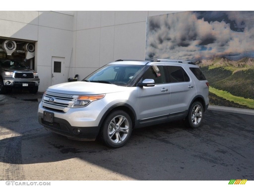 2015 Explorer Limited 4WD - Ingot Silver / Charcoal Black photo #5