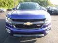 2016 Laser Blue Chevrolet Colorado Z71 Crew Cab 4x4  photo #2