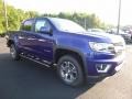 2016 Laser Blue Chevrolet Colorado Z71 Crew Cab 4x4  photo #3