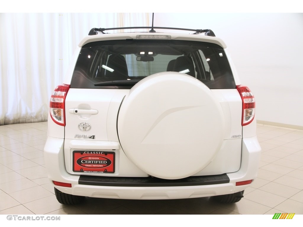 2012 RAV4 Limited 4WD - Blizzard White Pearl / Ash photo #16