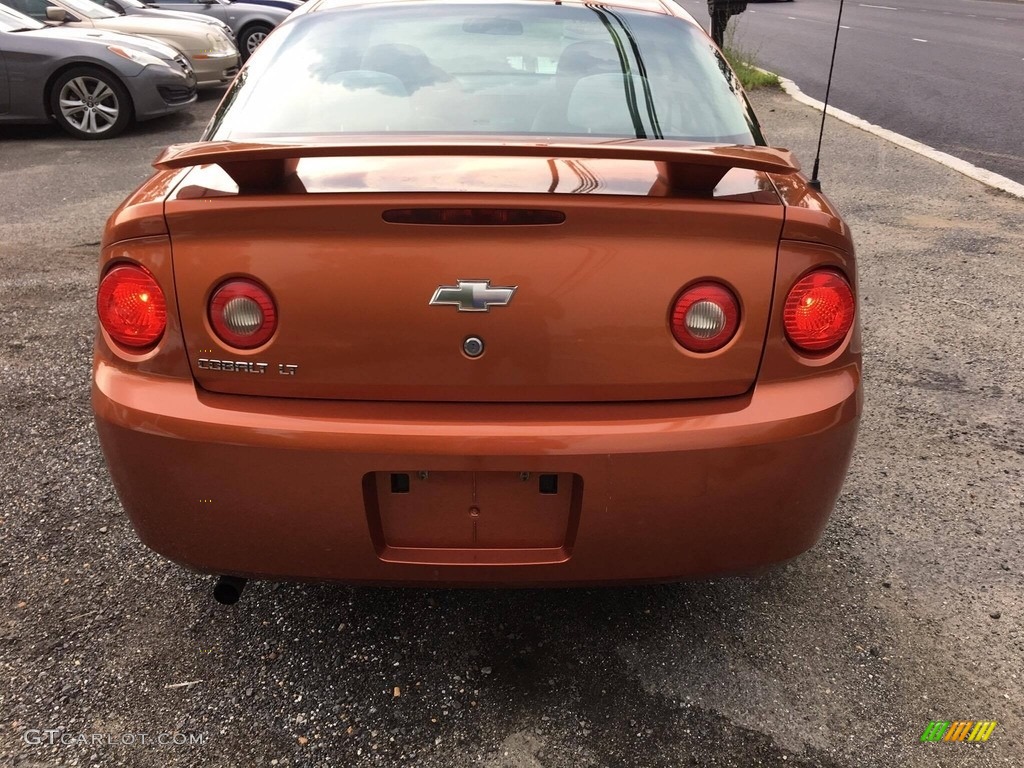 2007 Cobalt LT Coupe - Sunburst Orange Metallic / Gray photo #6