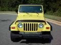 2001 Solar Yellow Jeep Wrangler Sport 4x4  photo #3