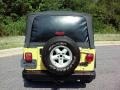 2001 Solar Yellow Jeep Wrangler Sport 4x4  photo #6