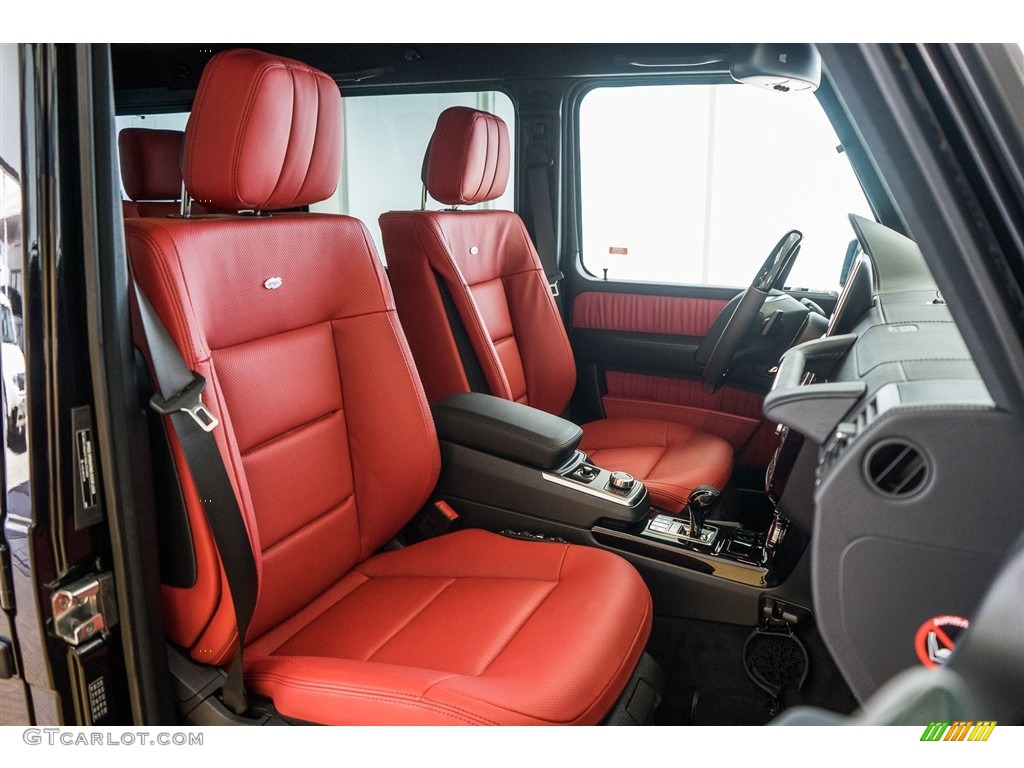 designo Classic Red Interior 2016 Mercedes-Benz G 550 Photo #114653992