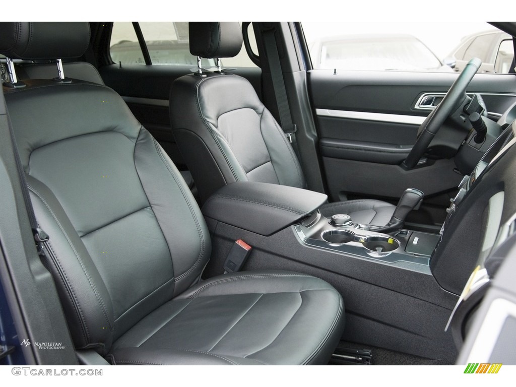 2017 Explorer XLT 4WD - Blue Jeans / Ebony Black photo #7