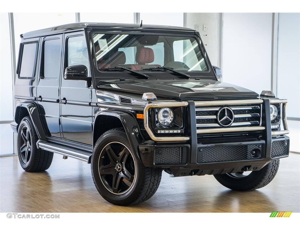 Obsidian Black Metallic 2016 Mercedes-Benz G 550 Exterior Photo #114654256