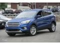 2017 Lightning Blue Ford Escape SE 4WD  photo #1