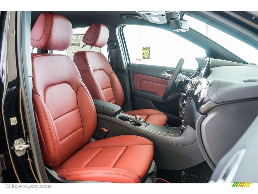 Cranberry Red Interior 2016 Mercedes-Benz B 250e Photo #114654946