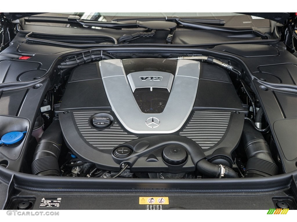 2016 Mercedes-Benz S Mercedes-Maybach S600 Sedan 6.0 Liter biturbo SOHC 36-Valve V12 Engine Photo #114655468