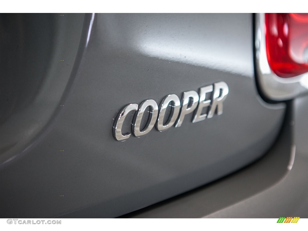 2016 Hardtop Cooper 2 Door - Moonwalk Gray Metallic / Carbon Black photo #7