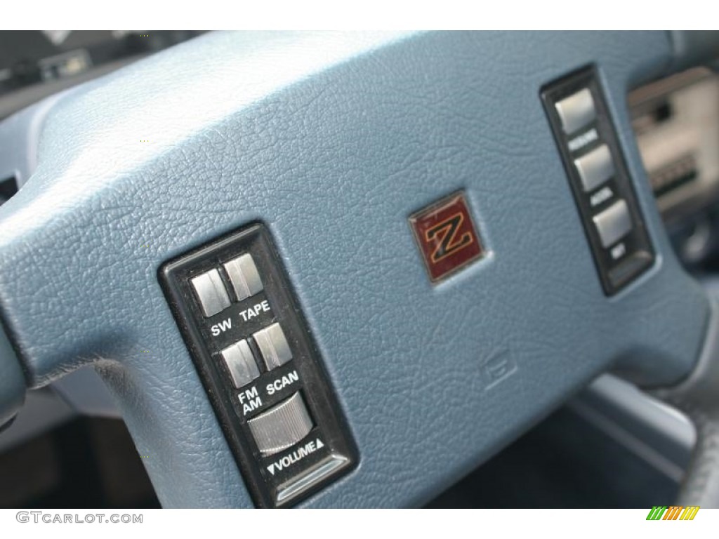 1987 300ZX GS Hatchback - Platinum Mist Metallic / Blue photo #19