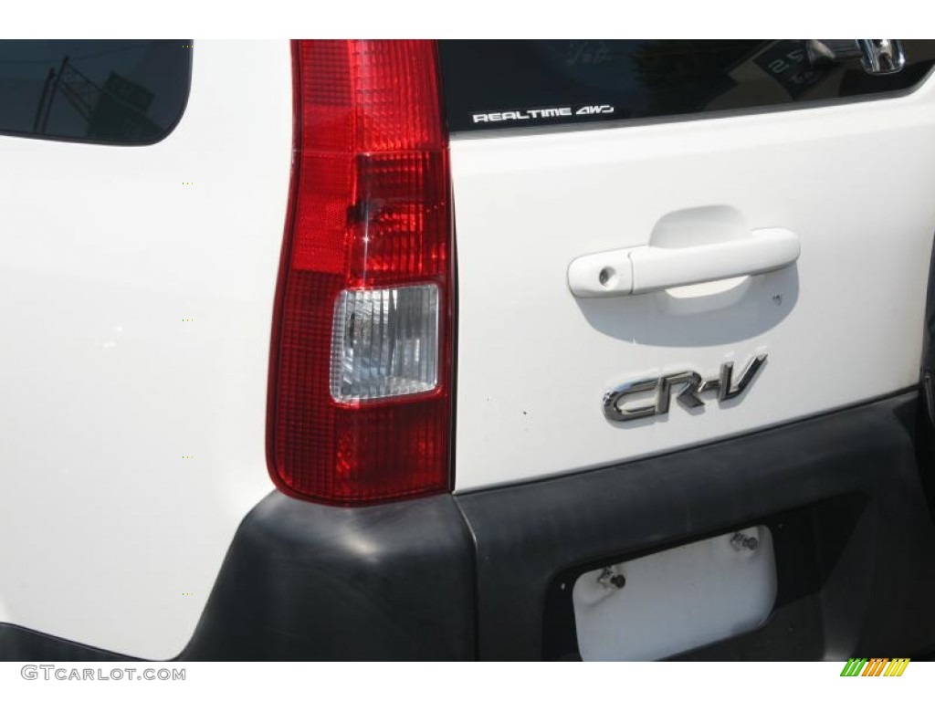 2004 CR-V LX 4WD - Taffeta White / Black photo #11