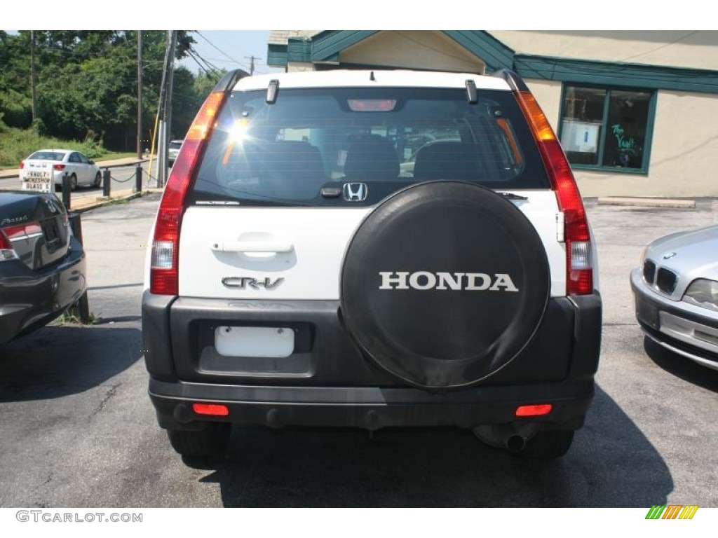 2004 CR-V LX 4WD - Taffeta White / Black photo #14