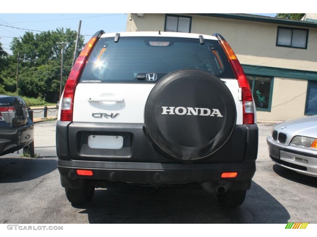 2004 CR-V LX 4WD - Taffeta White / Black photo #15