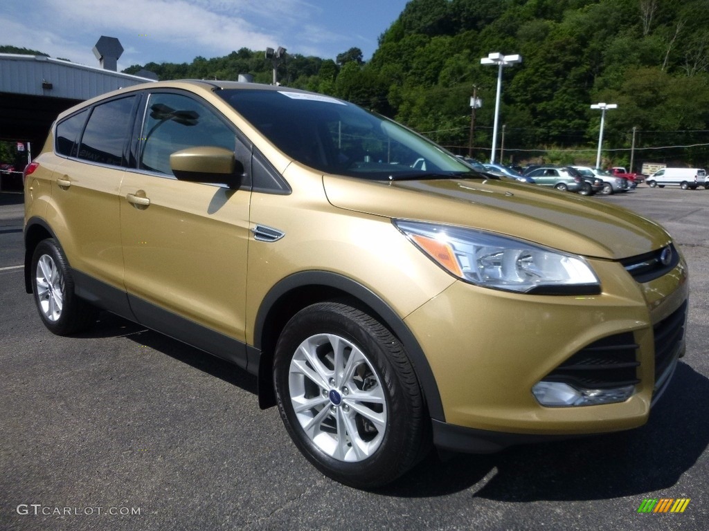 2014 Escape SE 1.6L EcoBoost 4WD - Karat Gold / Charcoal Black photo #10