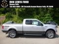 2016 Ingot Silver Ford F150 XLT SuperCab 4x4  photo #1