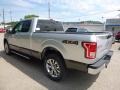 2016 Ingot Silver Ford F150 XLT SuperCab 4x4  photo #5