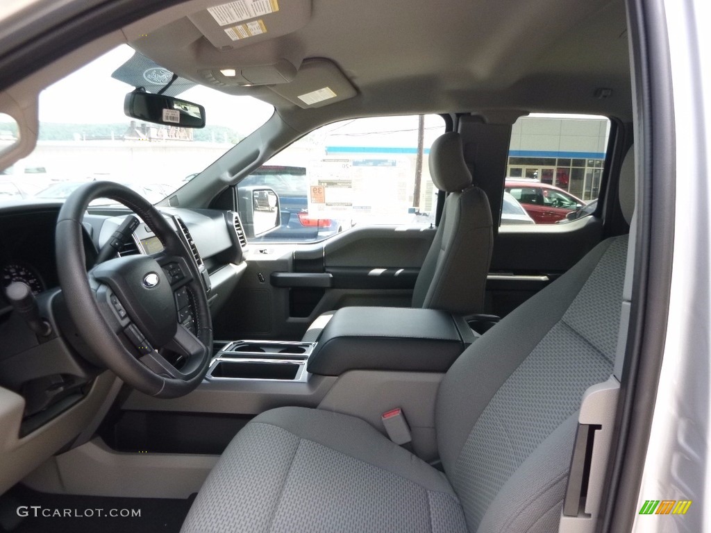 2016 F150 XLT SuperCab 4x4 - Ingot Silver / Medium Earth Gray photo #11