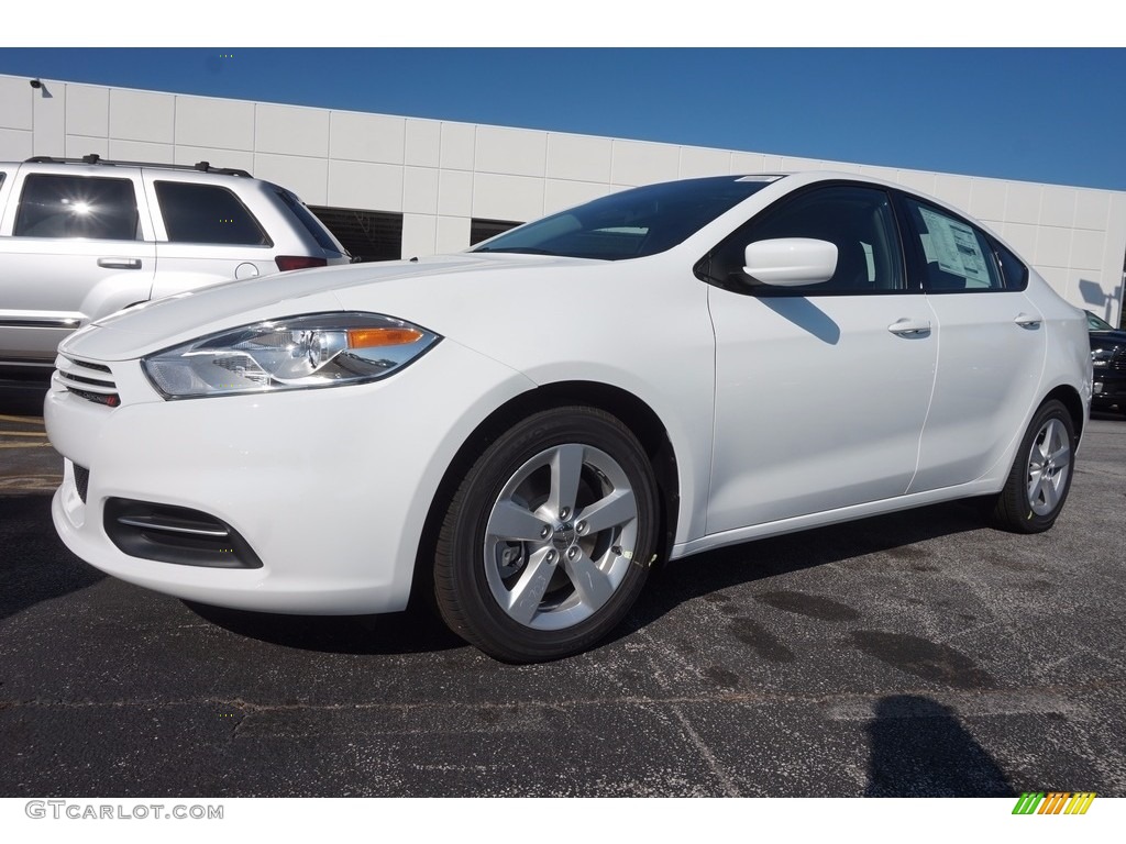 2016 Dart SXT Sport - Bright White / Black photo #1