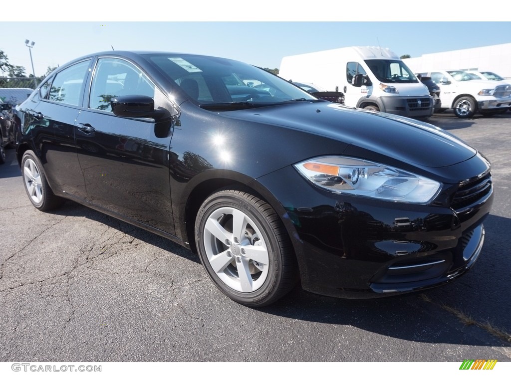 Pitch Black 2016 Dodge Dart SXT Sport Exterior Photo #114662458