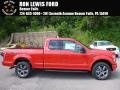 Race Red - F150 XLT SuperCab 4x4 Photo No. 1