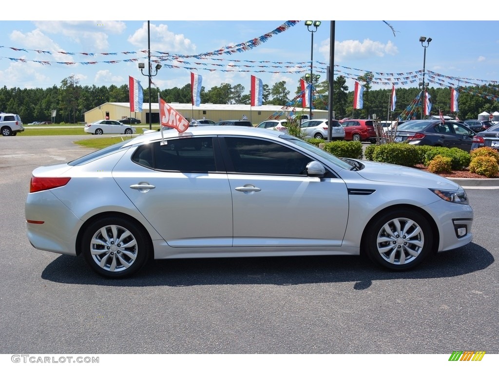 2015 Optima LX - Sparkling Silver / Gray photo #2
