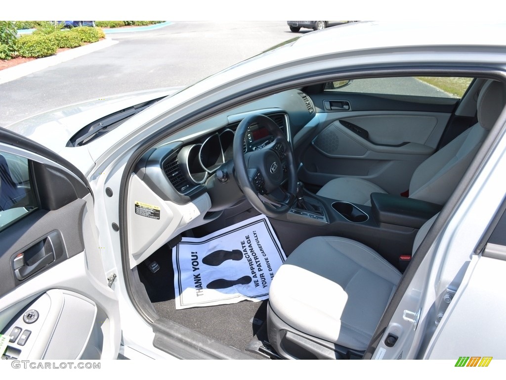 2015 Optima LX - Sparkling Silver / Gray photo #19