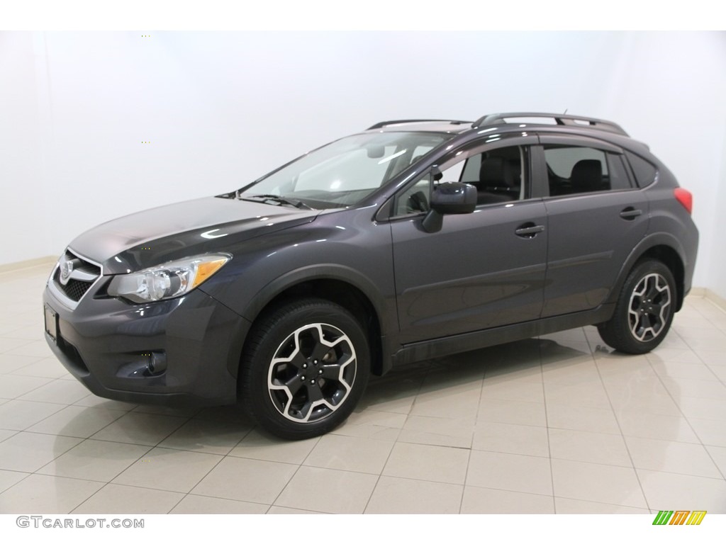 2013 XV Crosstrek 2.0 Limited - Dark Gray Metallic / Black photo #3