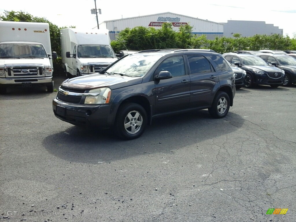 2007 Equinox LT AWD - Granite Gray Metallic / Dark Gray photo #3